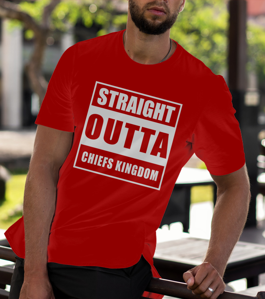 Straight Outta Chiefs Kingdom Red Friday Fan T-Shirt