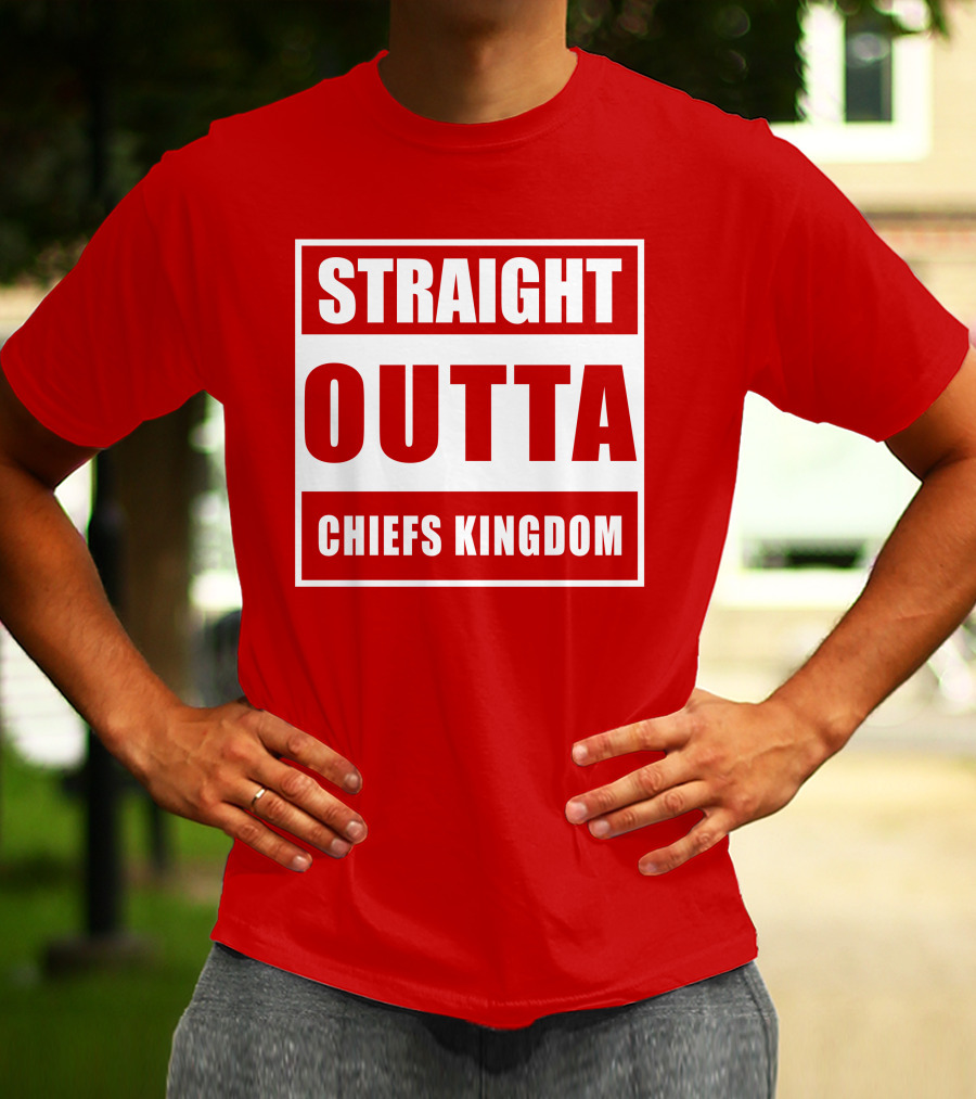 Straight Outta Chiefs Kingdom Red Friday Fan T-Shirt