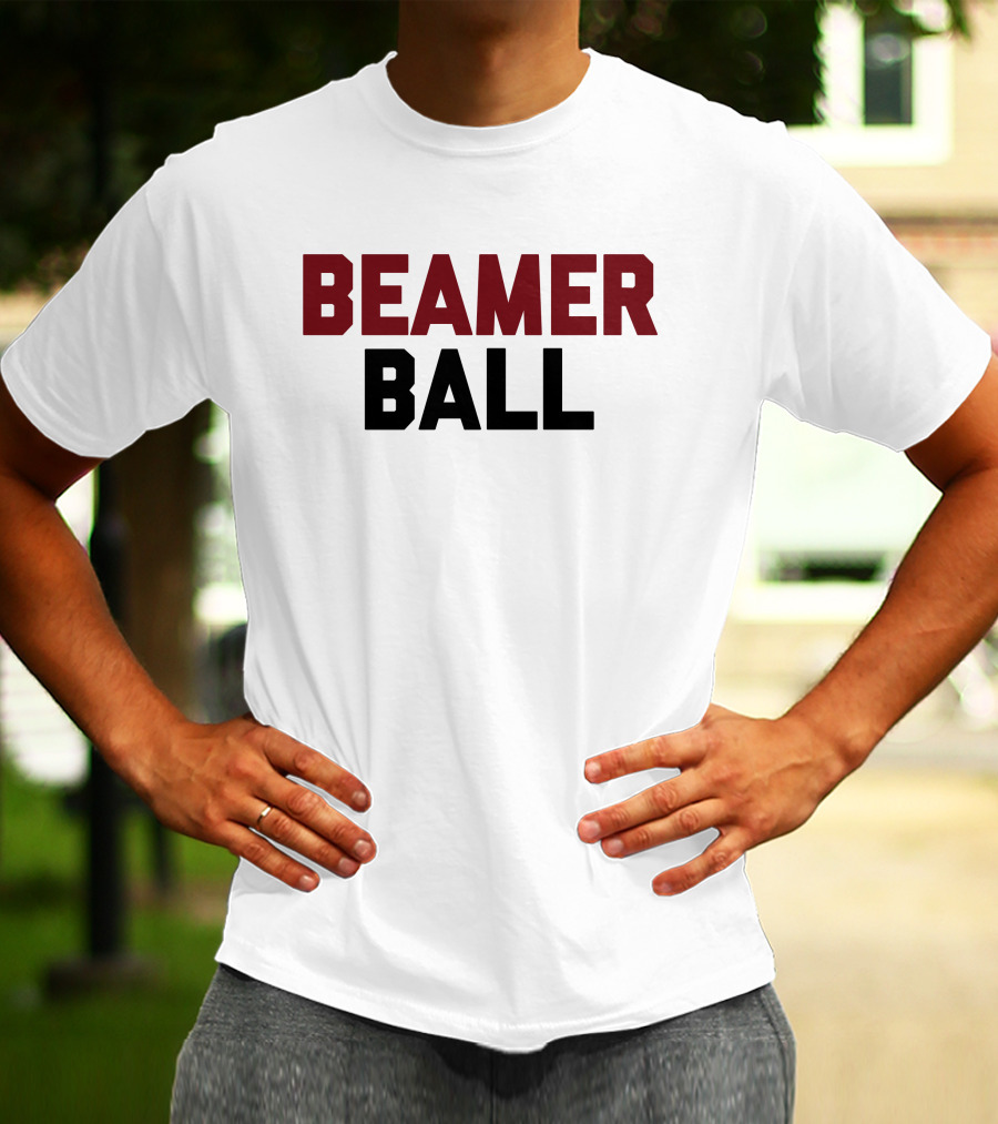 Beamer Ball White Shirt South Carolina Football Game Day T-Shirt