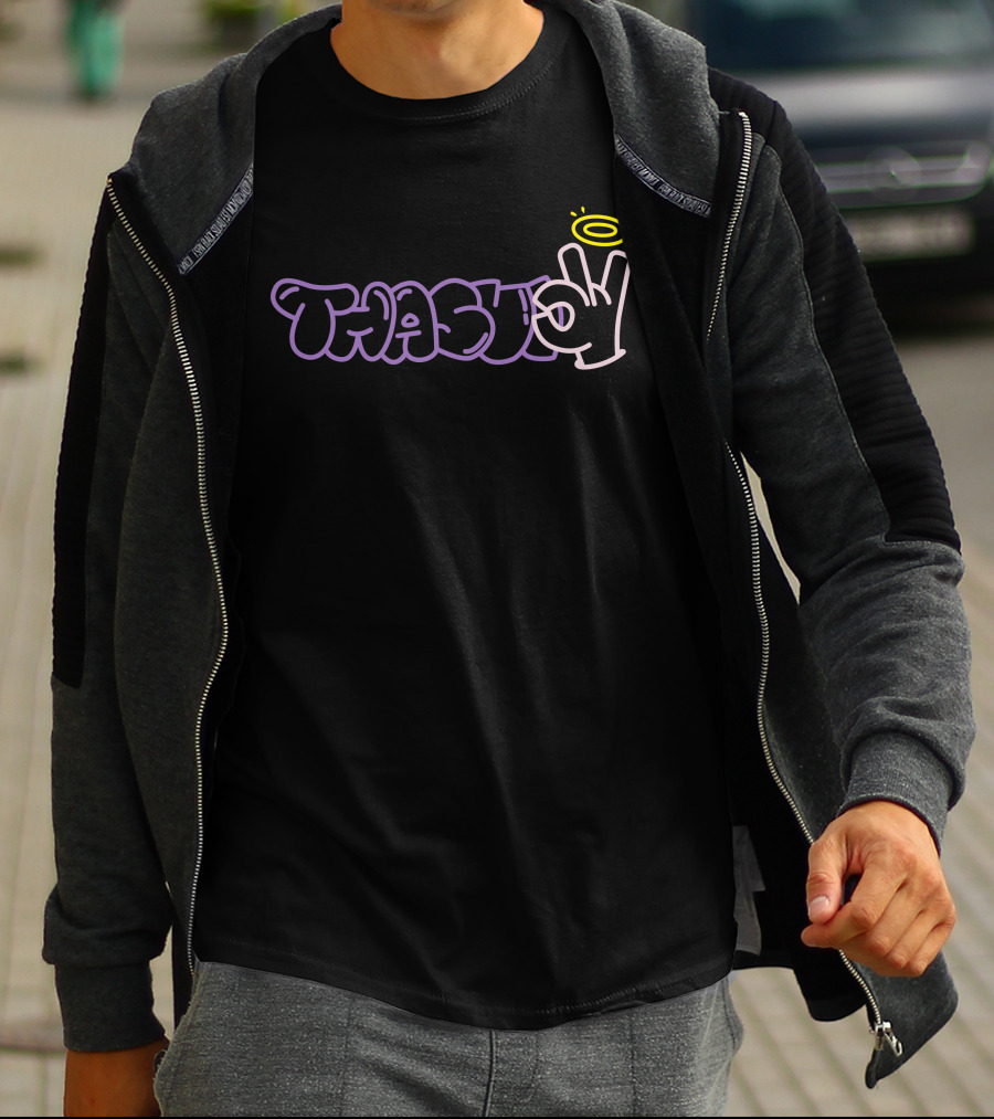 Thasup Halo Peace Gesture T-Shirt