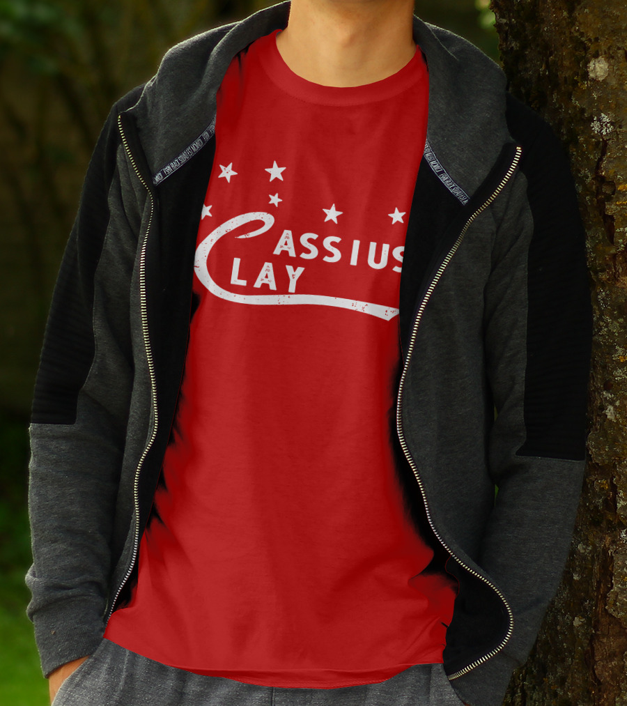 Patriot Cassius Clay Stars Red T-Shirt