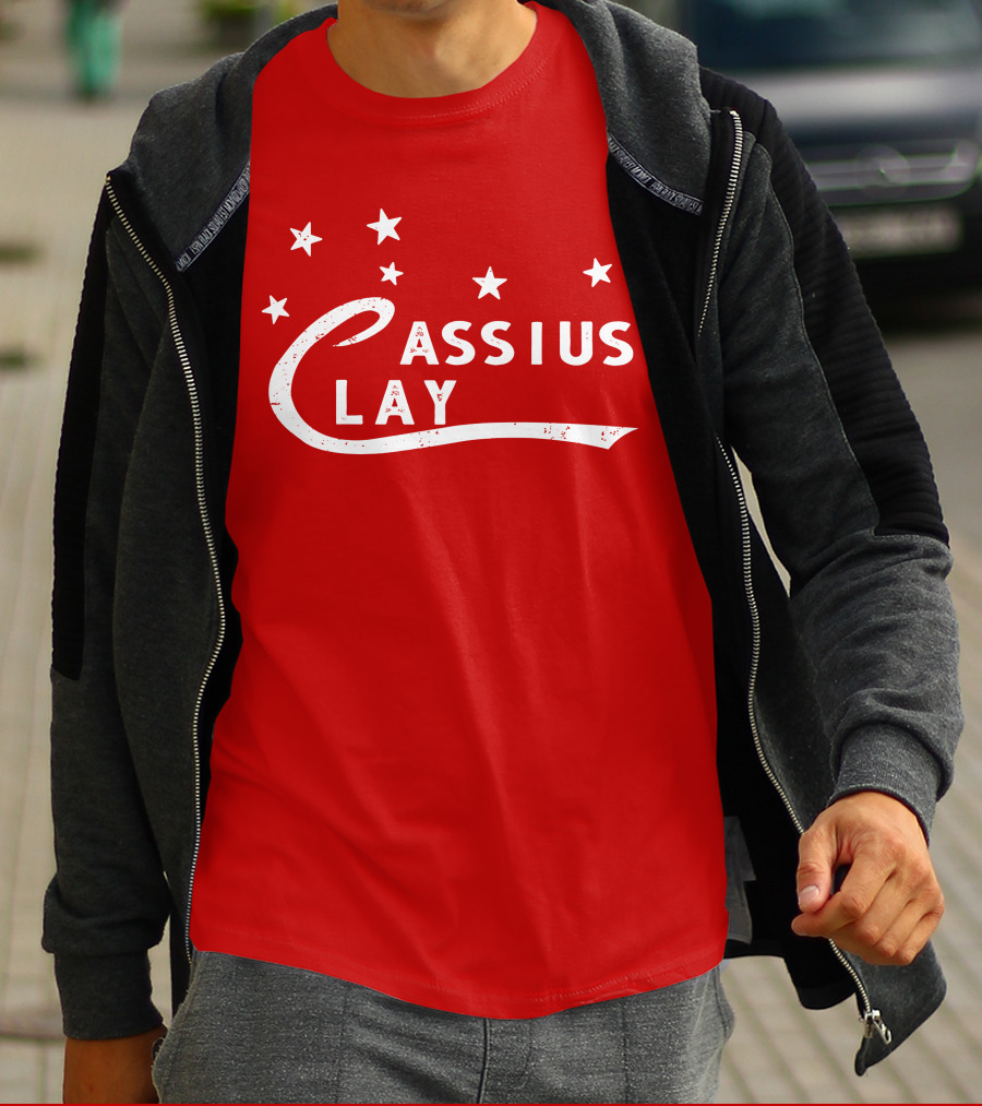 Patriot Cassius Clay Stars Red T-Shirt