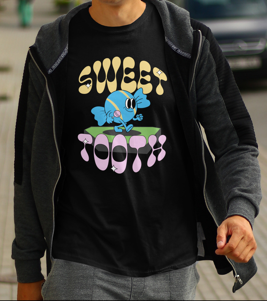 Sweet Tooth Candy Character Fun T-Shirt
