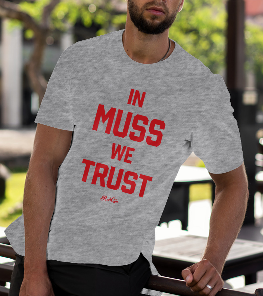 In Muss We Trust Rock City Grey T-Shirt