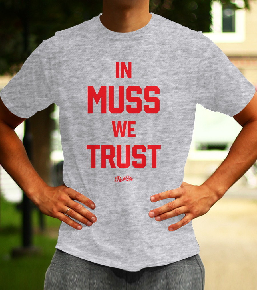 In Muss We Trust Rock City Grey T-Shirt