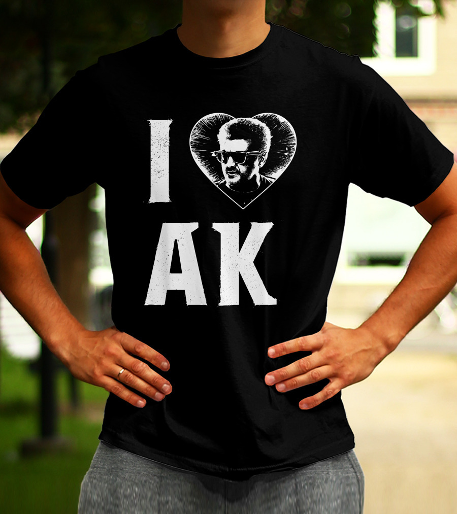 Fully Filmy I Heart AK T-Shirt