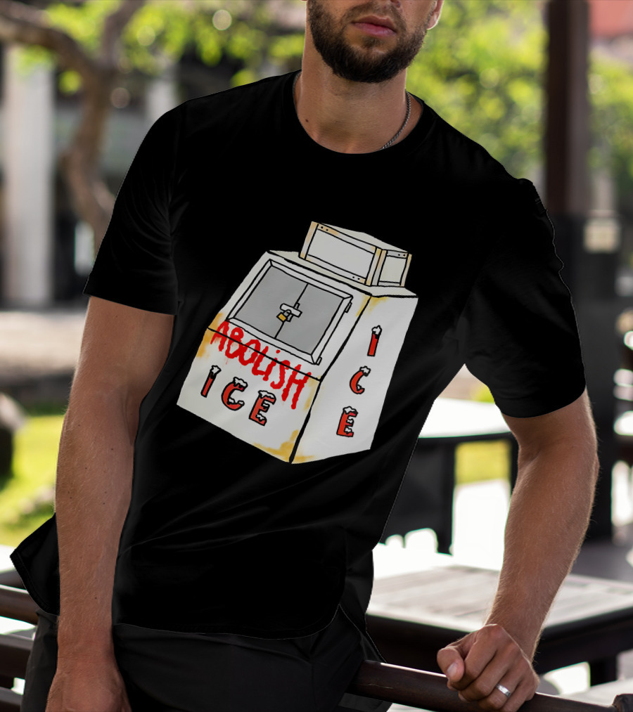 Abolish Ice Aoc Merch Ice Vending Machine T-Shirt