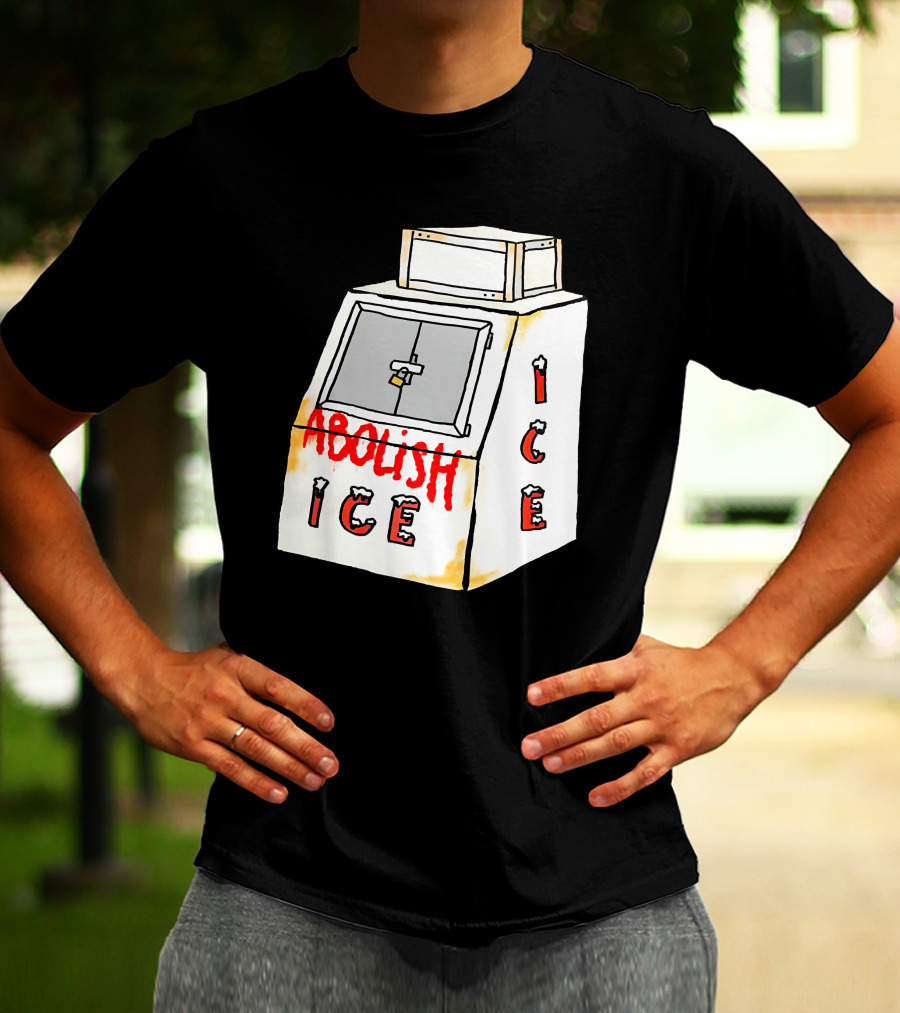 Abolish Ice Aoc Merch Ice Vending Machine T-Shirt