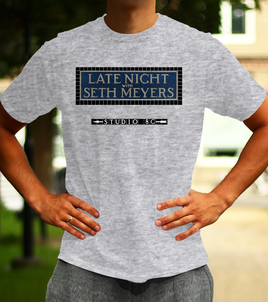 Late Night With Seth Meyers Studio 8G Subway T-Shirt