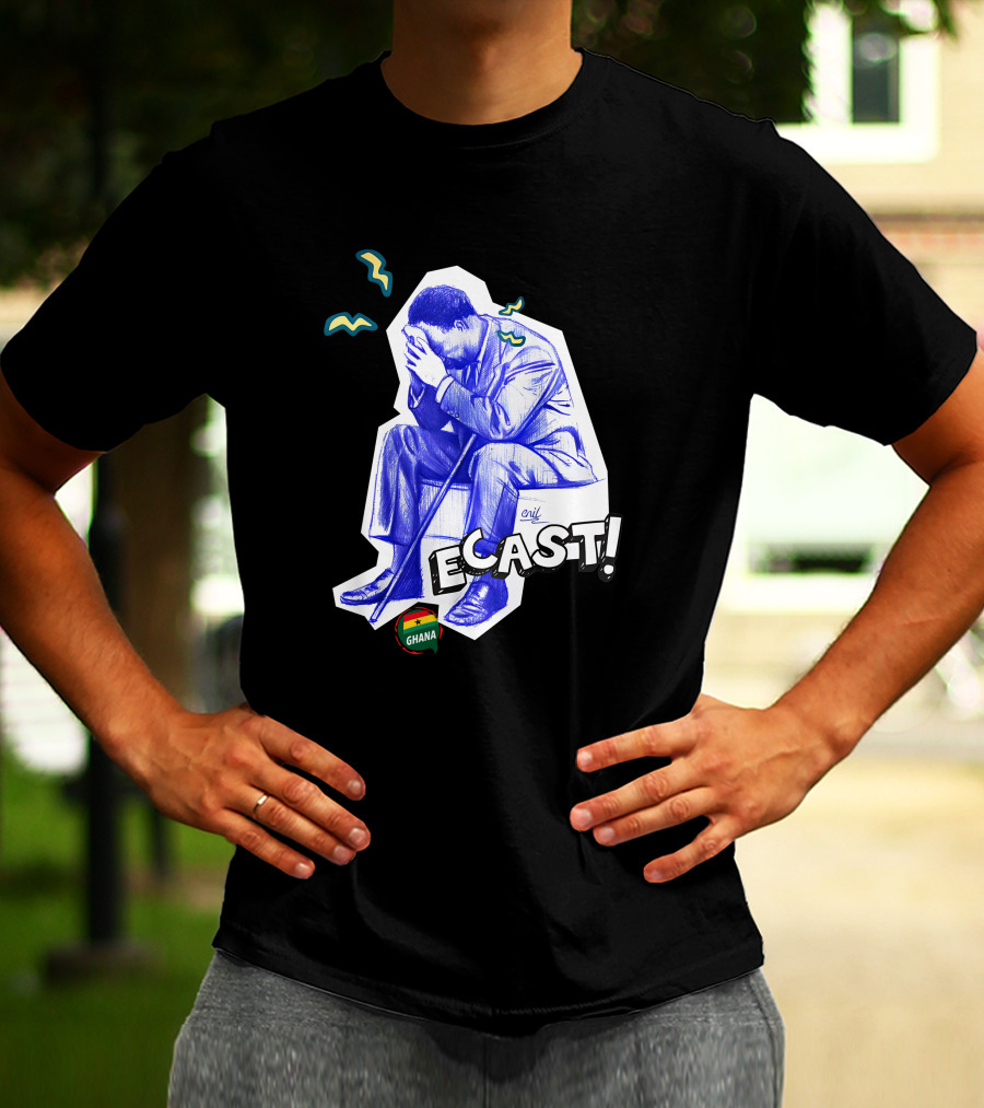Enil Ecast Ghana Sitting Figure T-Shirt