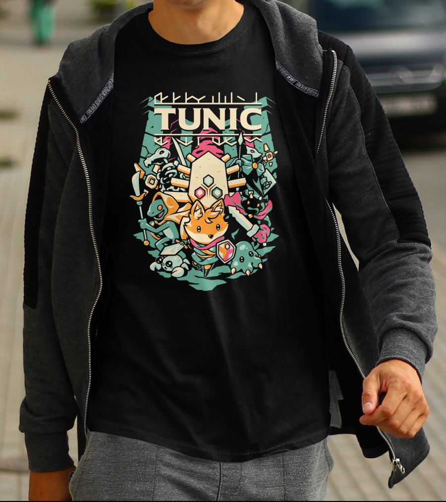 Tunic Game Adventure Lost Legend Guardians T-Shirt