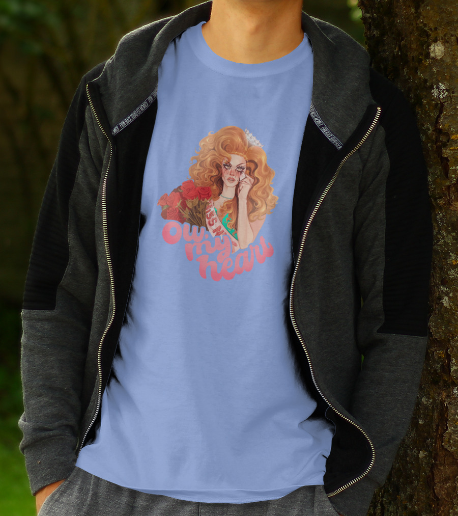 Ow My Heart Mybestjudy Pageant Roses T-Shirt