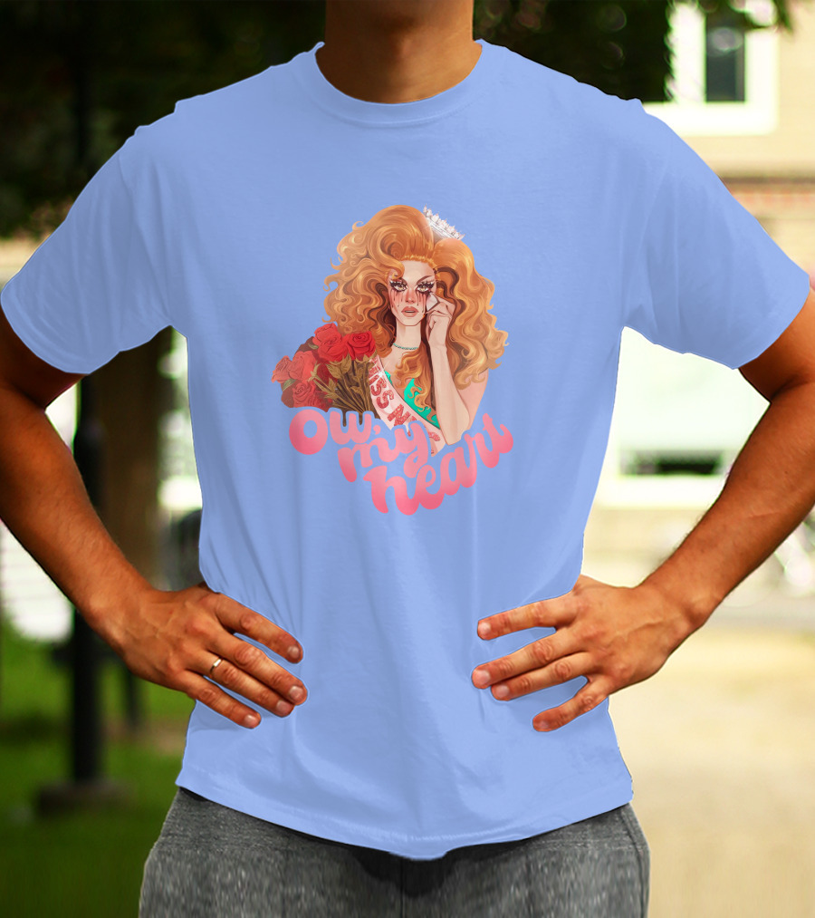 Ow My Heart Mybestjudy Pageant Roses T-Shirt