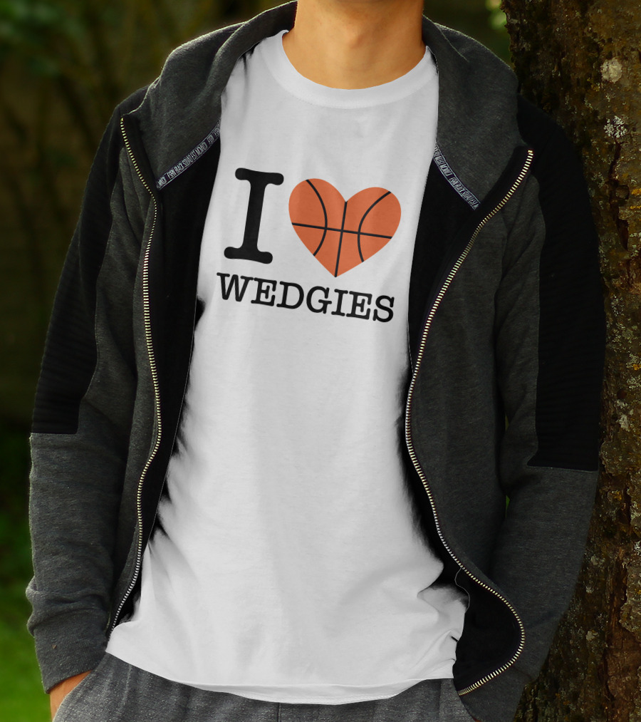 Pardon My Take I Love Basketball Wedgies T-Shirt