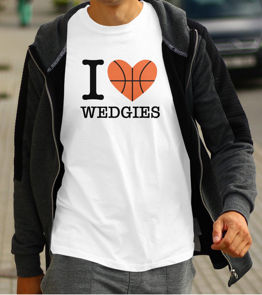 Pardon My Take I Love Basketball Wedgies T-Shirt