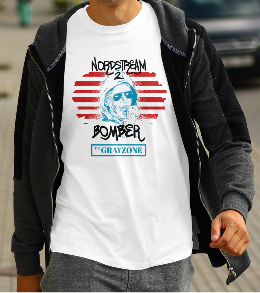 Nordstream 2 Bomber The Grayzone T-Shirt