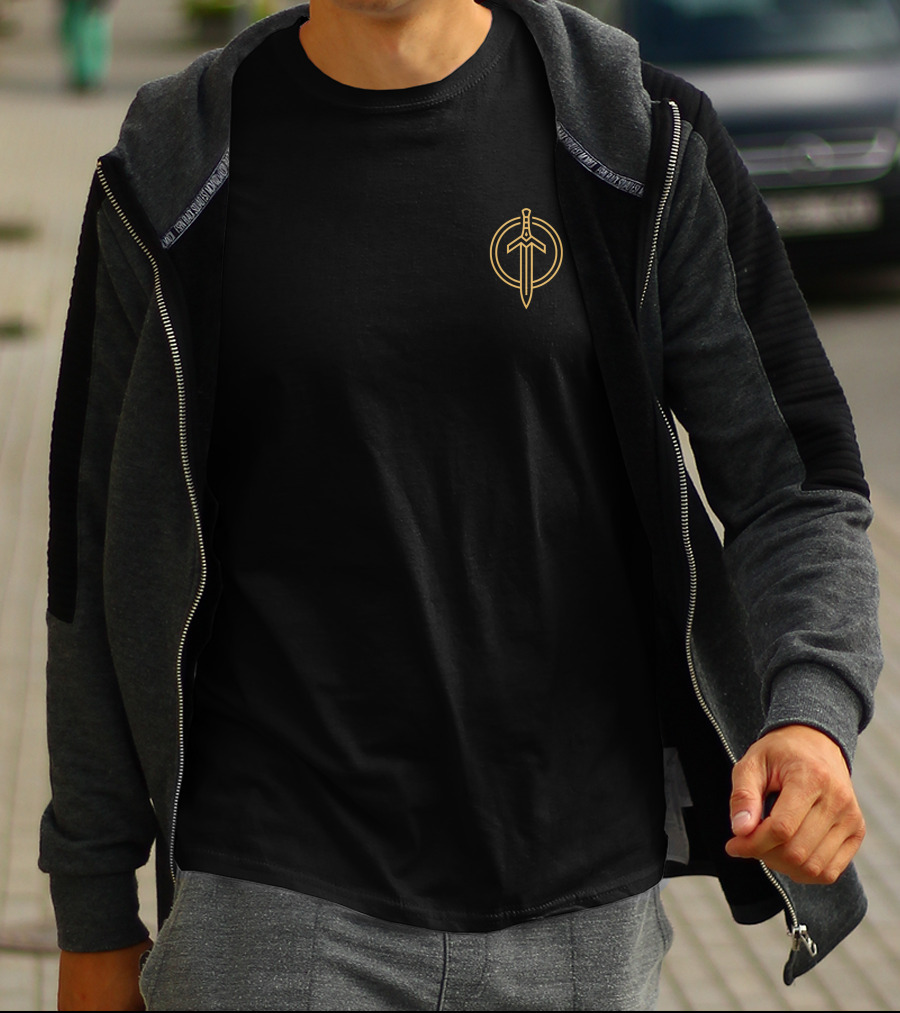 Golden Guardians Basics Sword Emblem T-Shirt