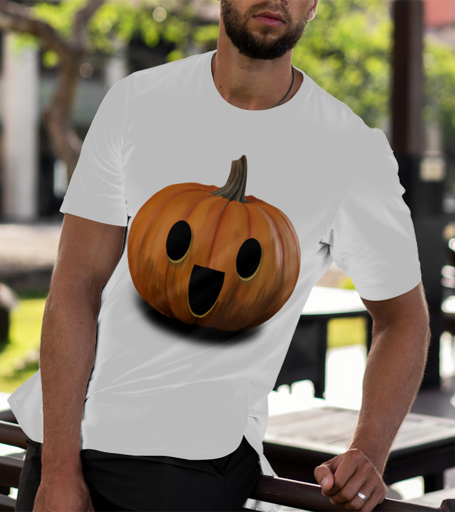 Halloween Pumpkin Scary Evil Cute T-Shirt