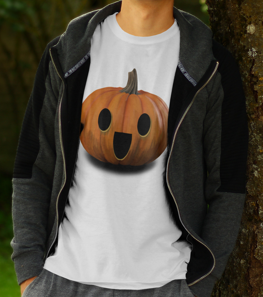 Halloween Pumpkin Scary Evil Cute T-Shirt