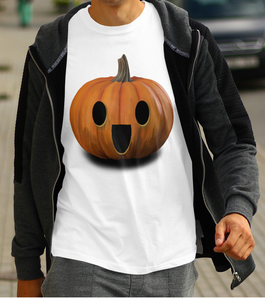 Halloween Pumpkin Scary Evil Cute T-Shirt
