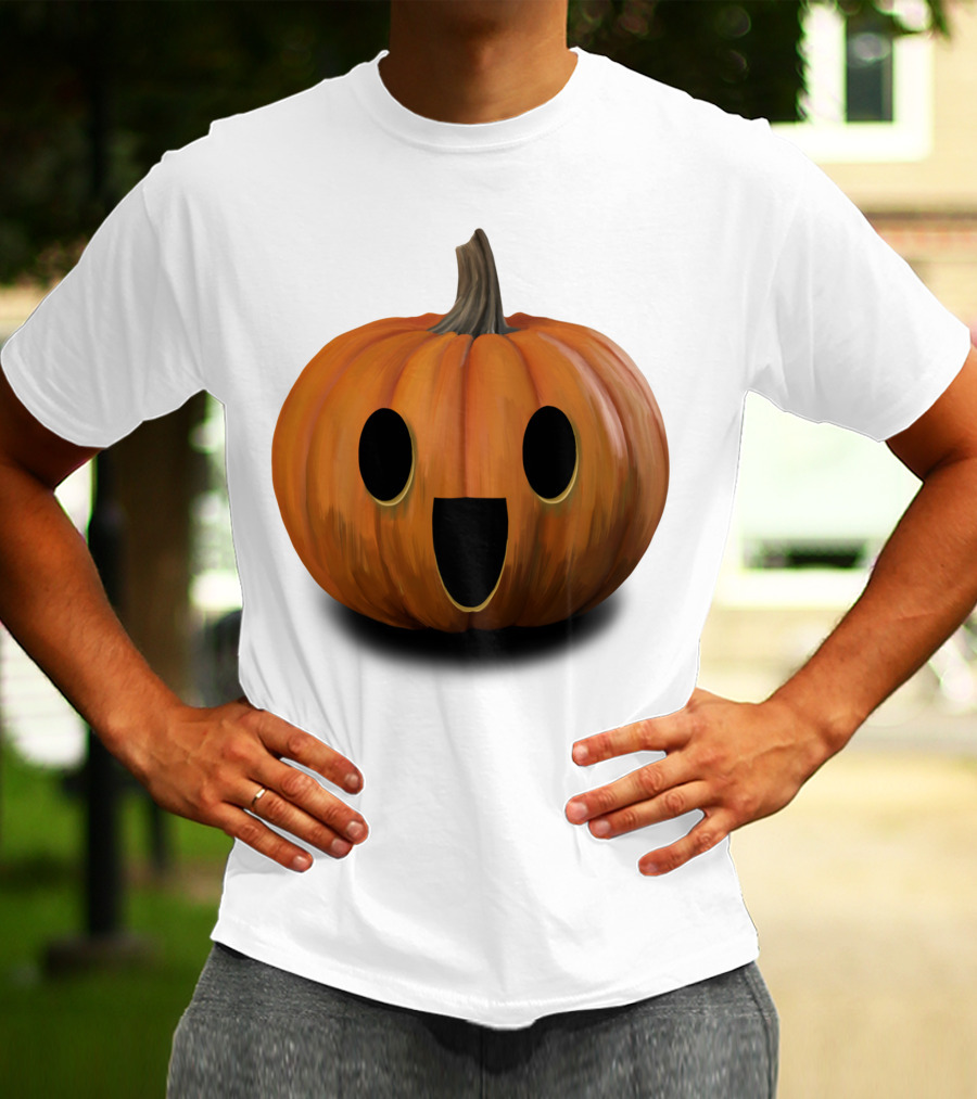 Halloween Pumpkin Scary Evil Cute T-Shirt