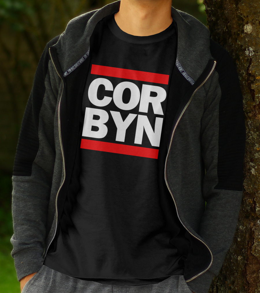 Fernando Morais Corbynista Corbyn Bold Red Lines T-Shirt
