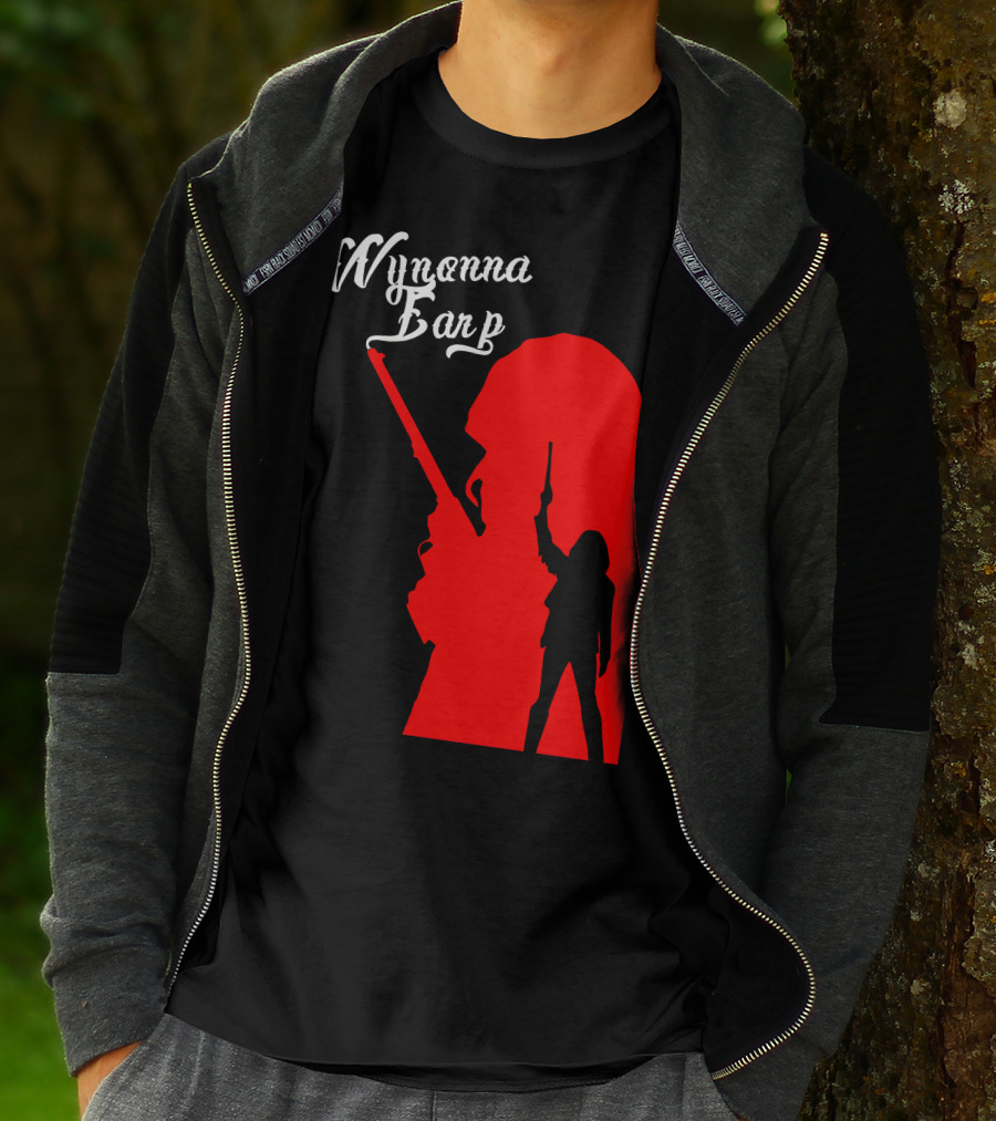 Wynonna Earp Silhouette With Gun T-Shirt