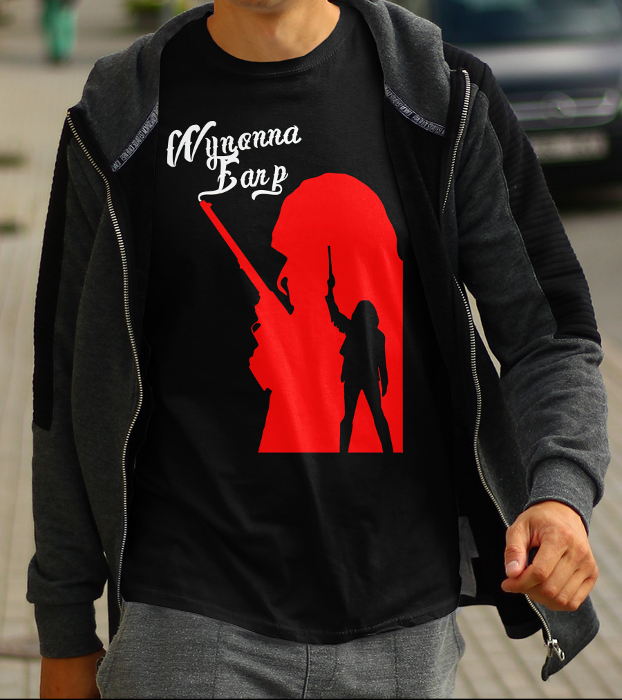Wynonna Earp Silhouette With Gun T-Shirt