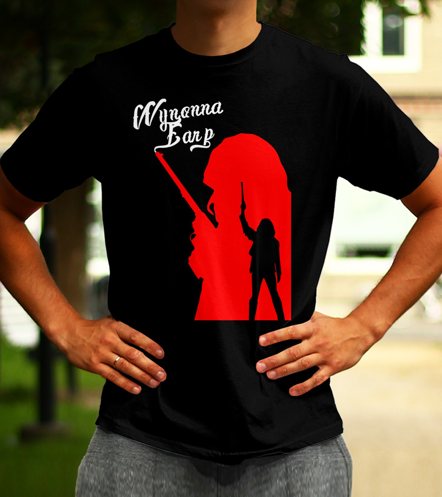 Wynonna Earp Silhouette With Gun T-Shirt