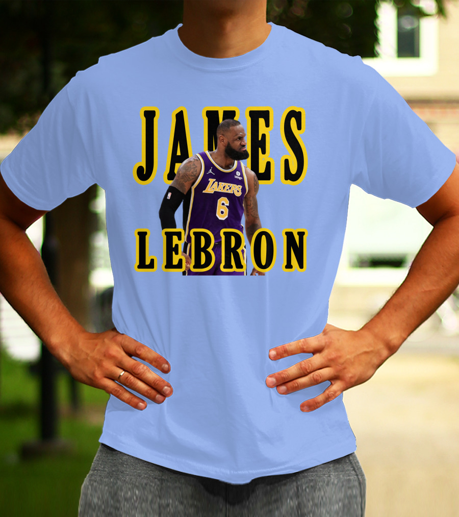 LeBron James Lakers Breakthrough Victory Performance T-Shirt