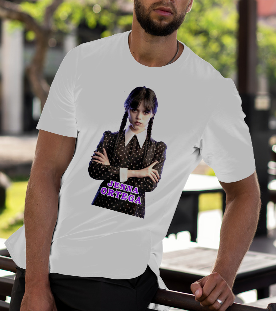 Jenna Ortega Iconic Braided T-Shirt