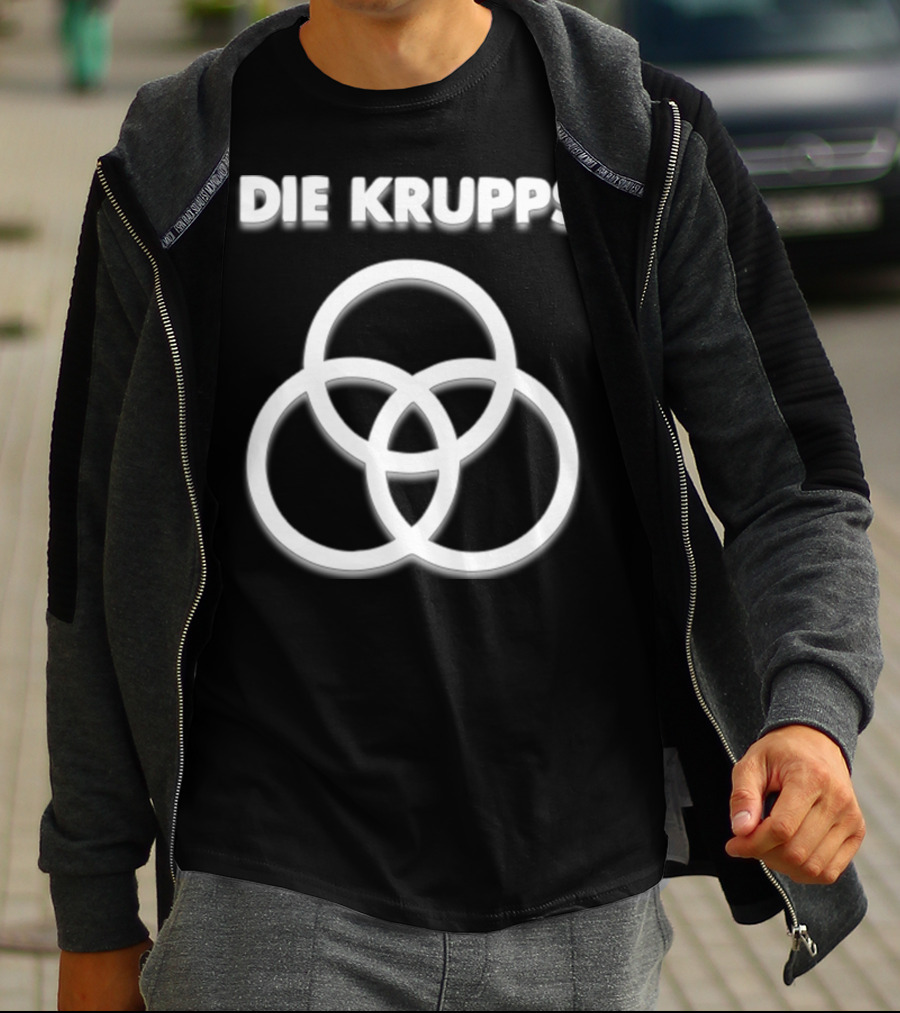 Die Krupps Germany Band Iconic Circle T-Shirt