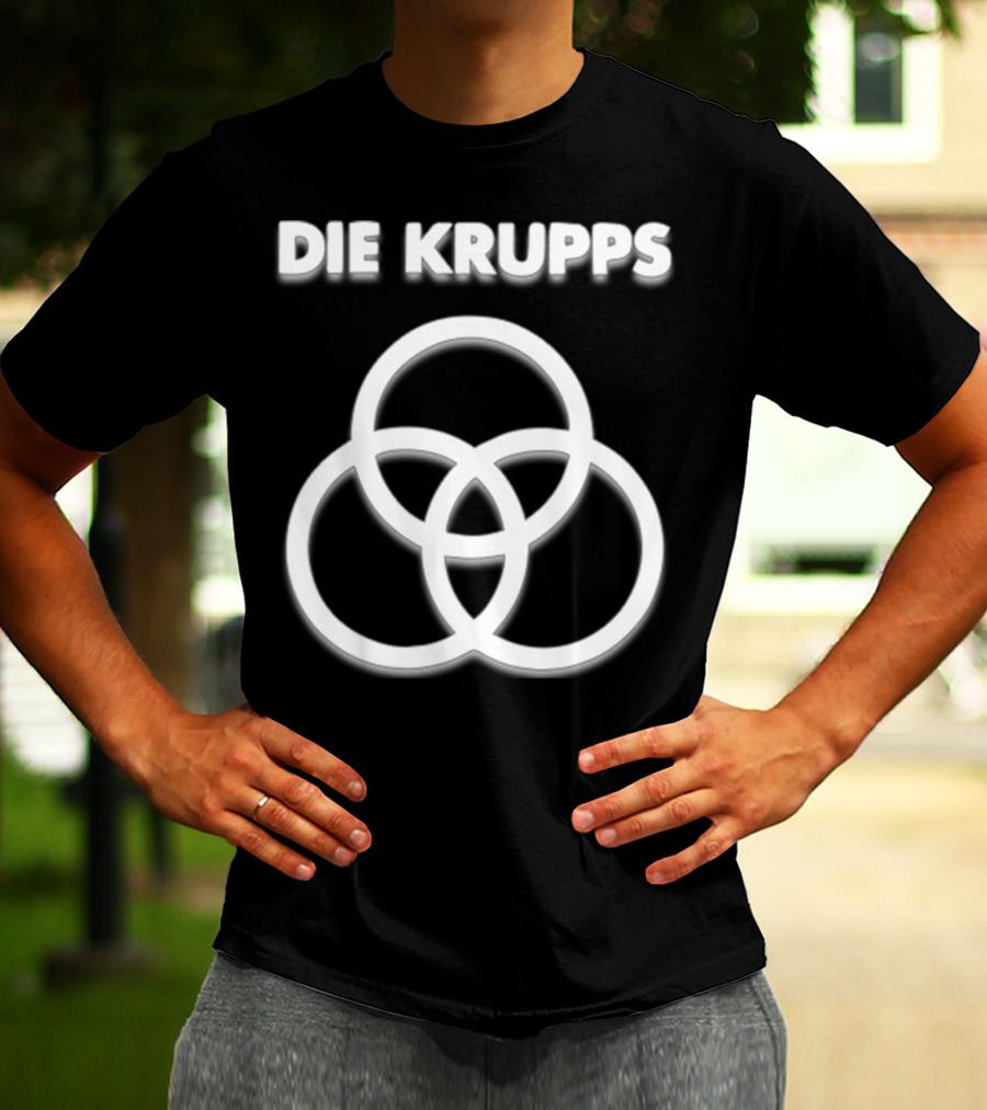 Die Krupps Germany Band Iconic Circle T-Shirt