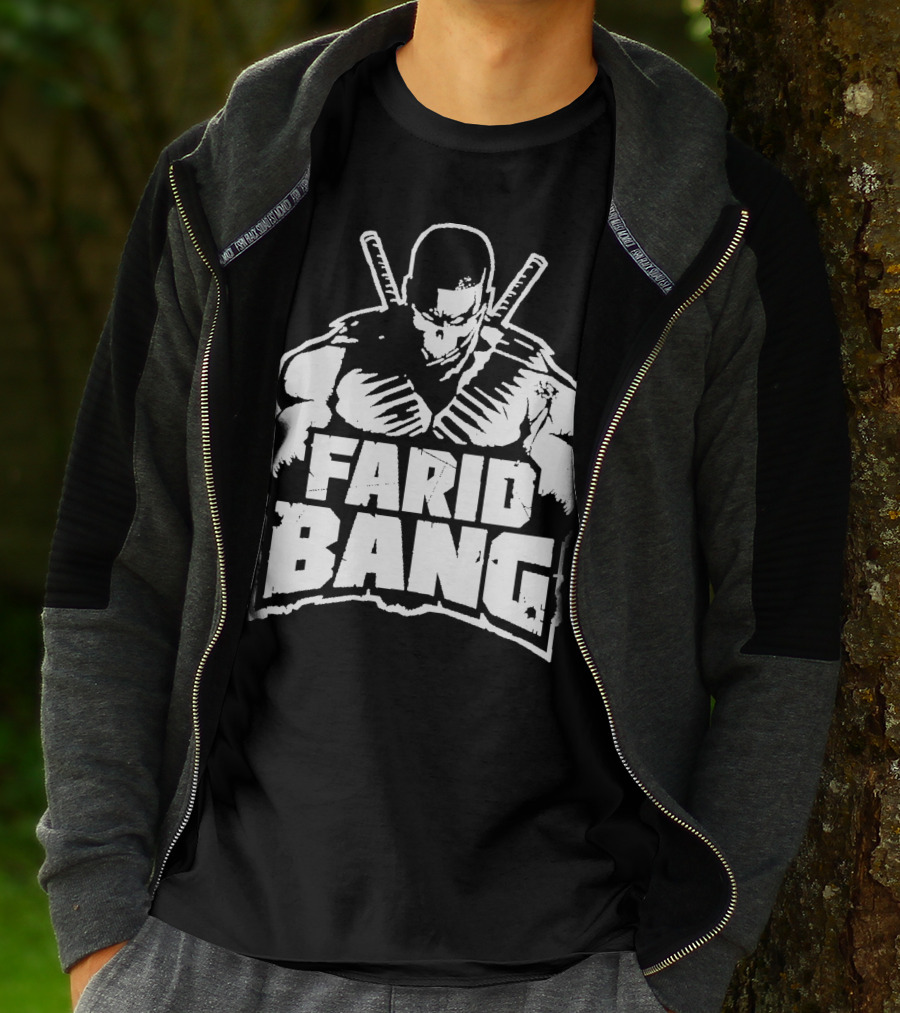 Farid Bang Germany Rapper Illustrated T-Shirt