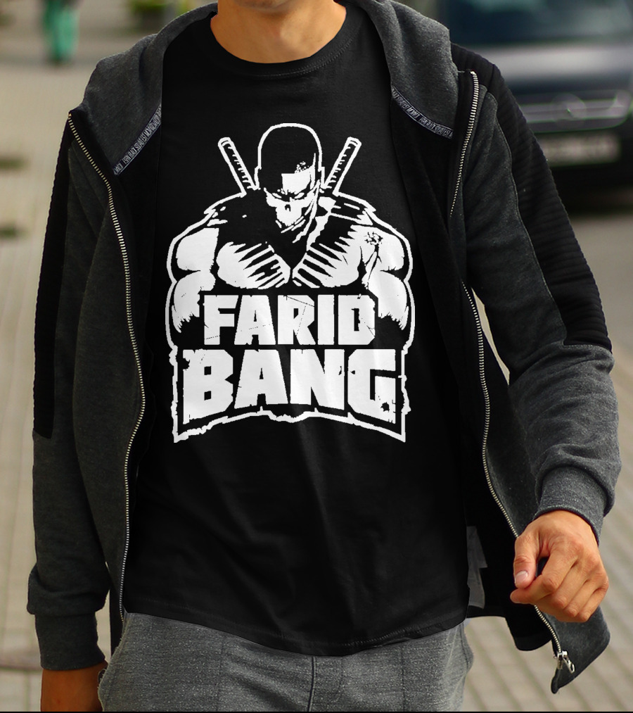 Farid Bang Germany Rapper Illustrated T-Shirt
