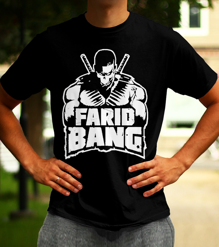 Farid Bang Germany Rapper Illustrated T-Shirt