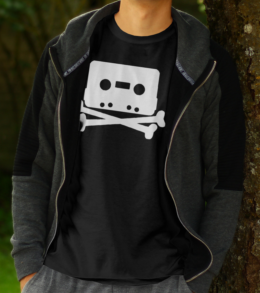 Fettes Brot Germany Rapper Cassette Tape Crossbones T-Shirt