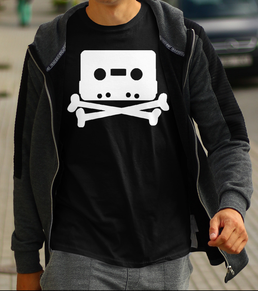 Fettes Brot Germany Rapper Cassette Tape Crossbones T-Shirt