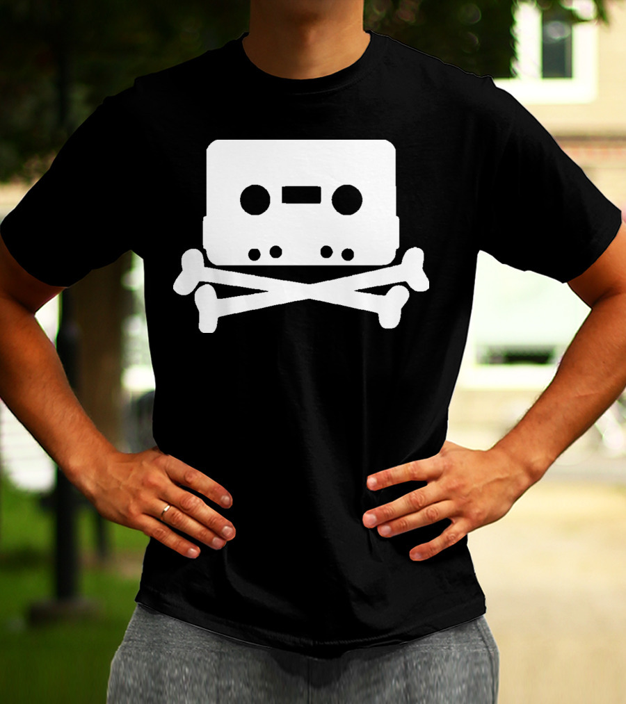 Fettes Brot Germany Rapper Cassette Tape Crossbones T-Shirt