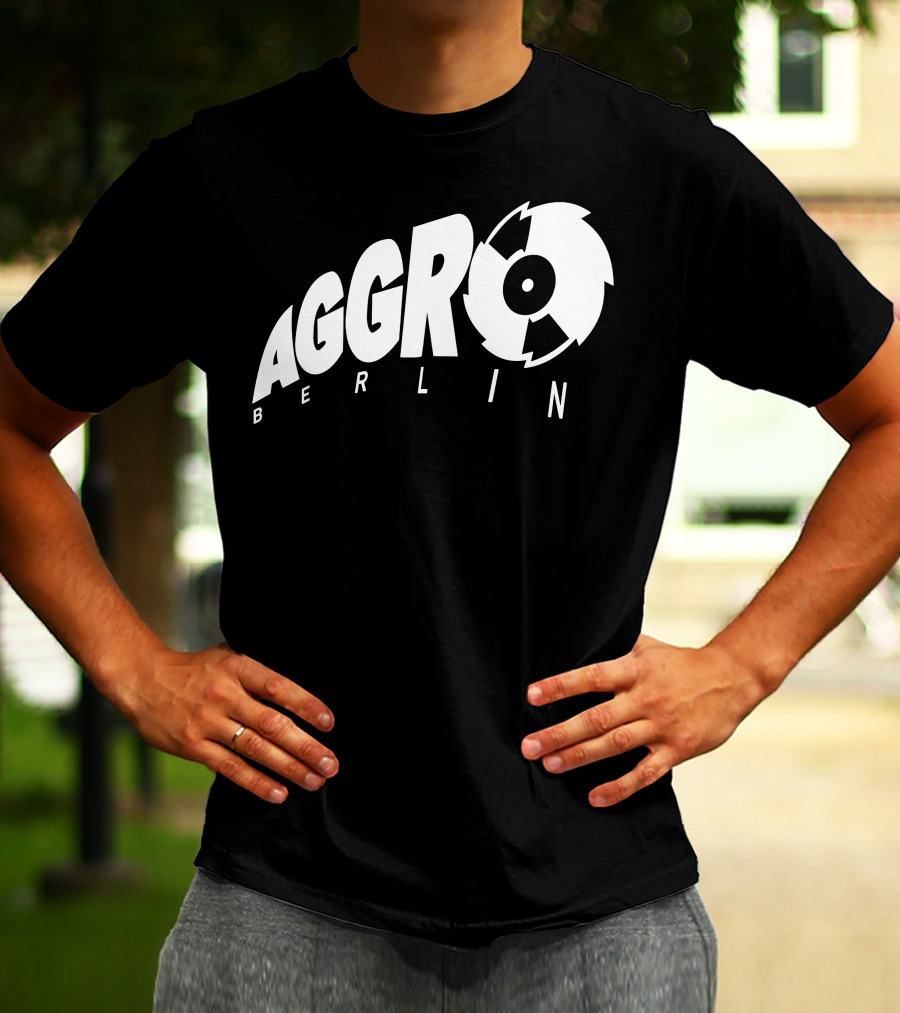 Aggro Berlin Rap Label Logo Music Germany T-Shirt