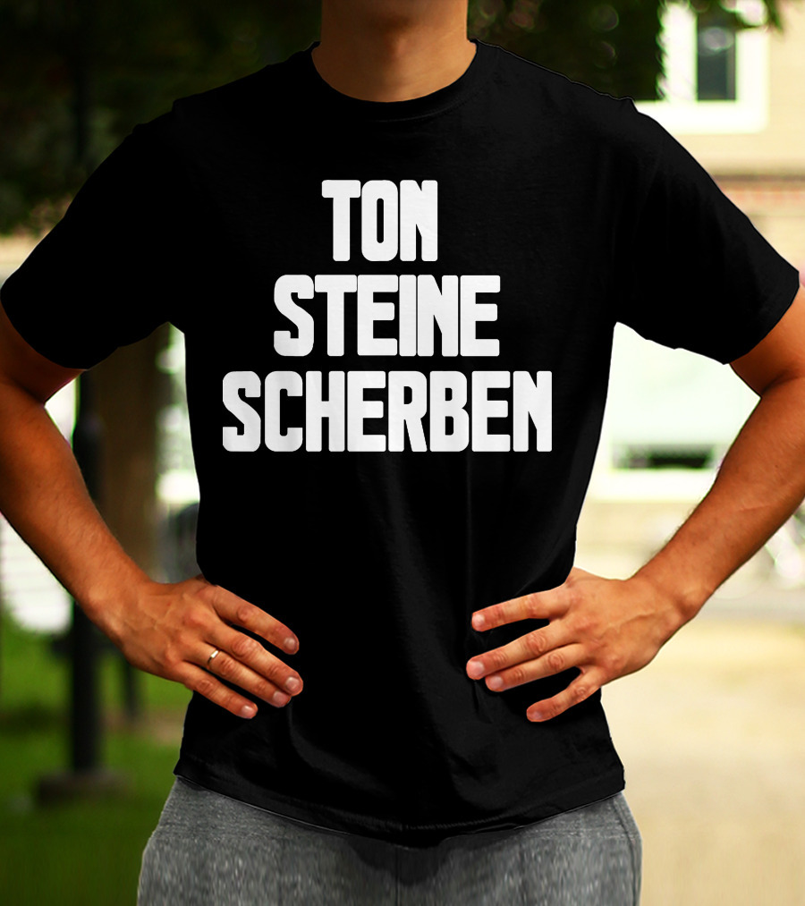 Ton Steine Scherben Germany Rock Band Iconic T-Shirt