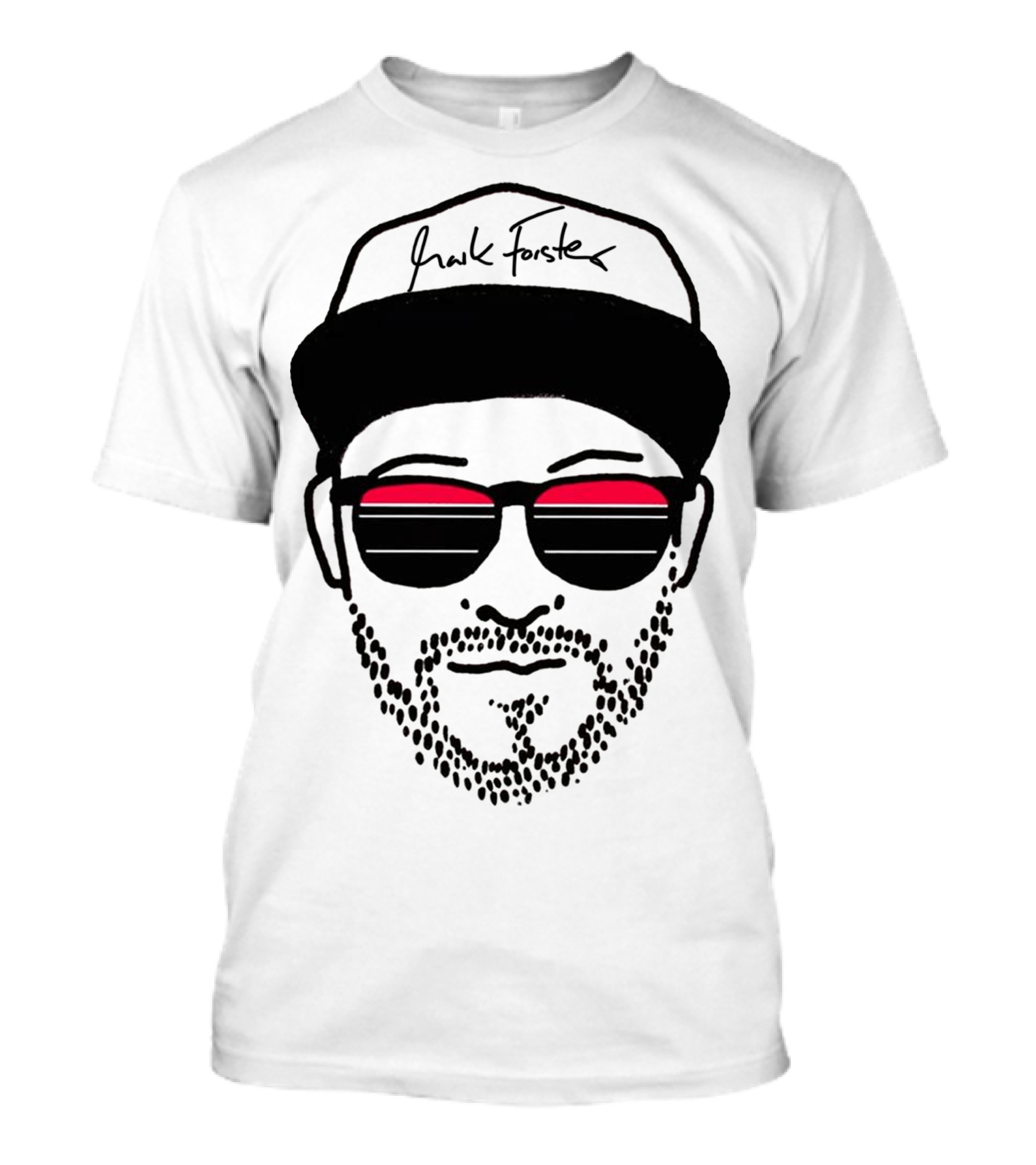 Mark Forster German Singer Iconic Cap And Sunglasses T-Shirt