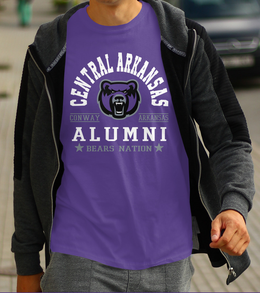 Central Arkansas Alumni Bears Nation Conway Arkansas T-Shirt