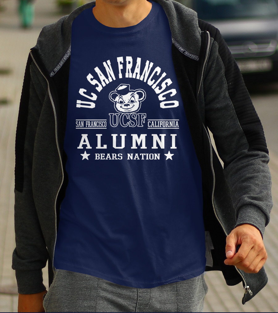 UC San Francisco UCSF Alumni Bears Nation California T-Shirt