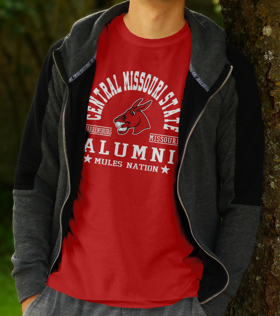 Central Missouri State Alumni Warrensburg Missouri Mules Nation T-Shirt
