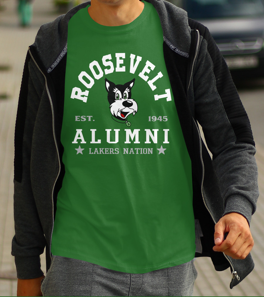 Roosevelt Alumni Lakers Nation Est. 1945 T-Shirt