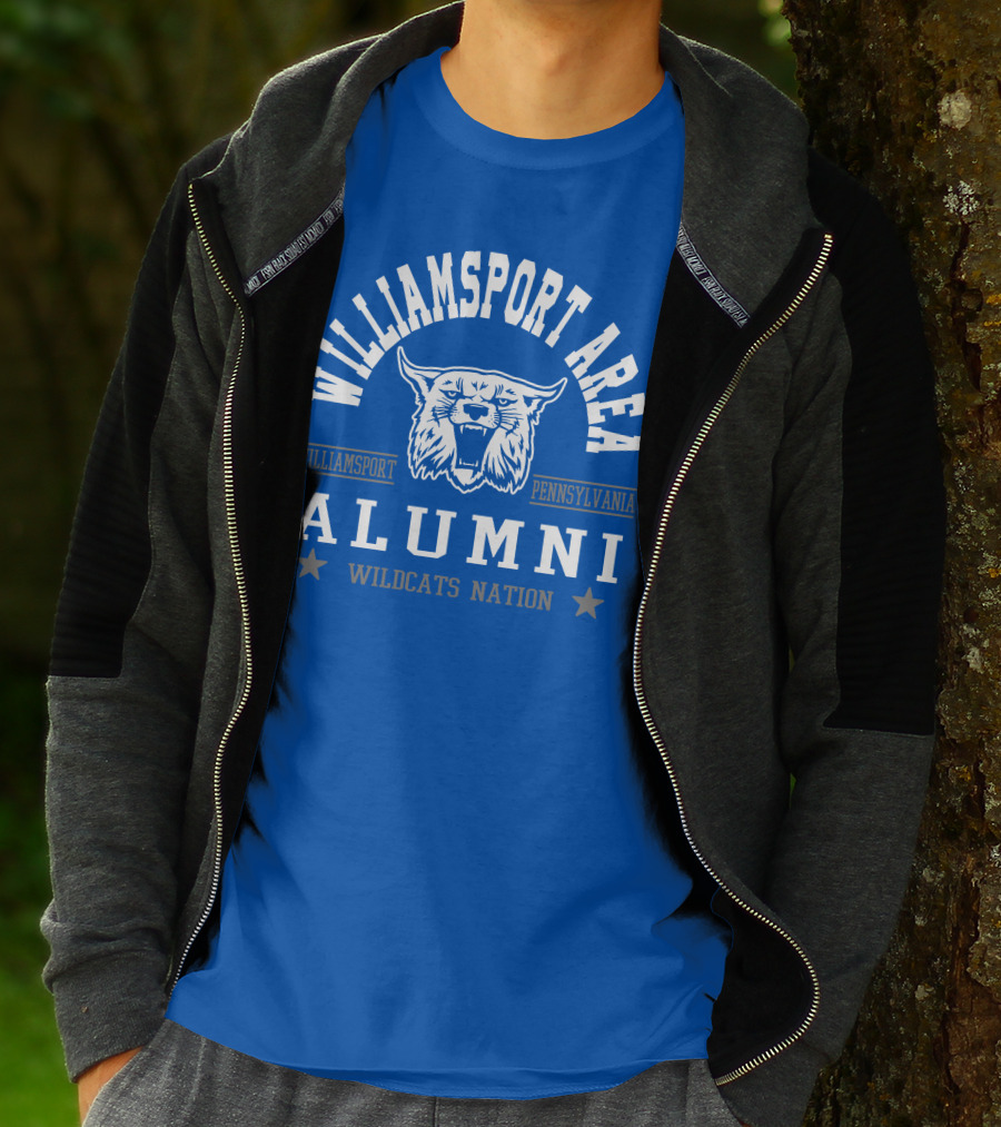 Williamsport Area Wildcats Pennsylvania Alumni Nation T-Shirt