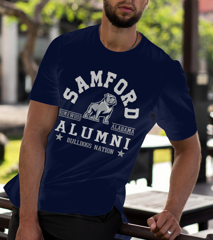 Samford Alumni Homewood Alabama Bulldogs Nation T-Shirt