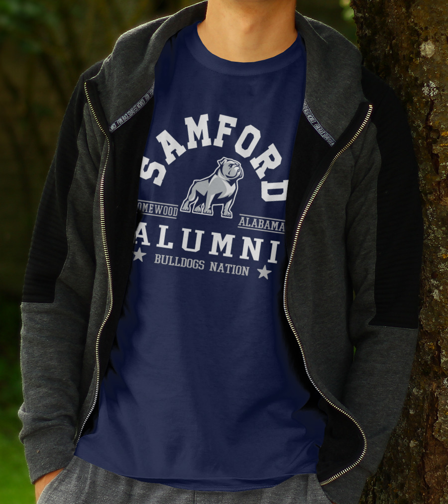 Samford Alumni Homewood Alabama Bulldogs Nation T-Shirt