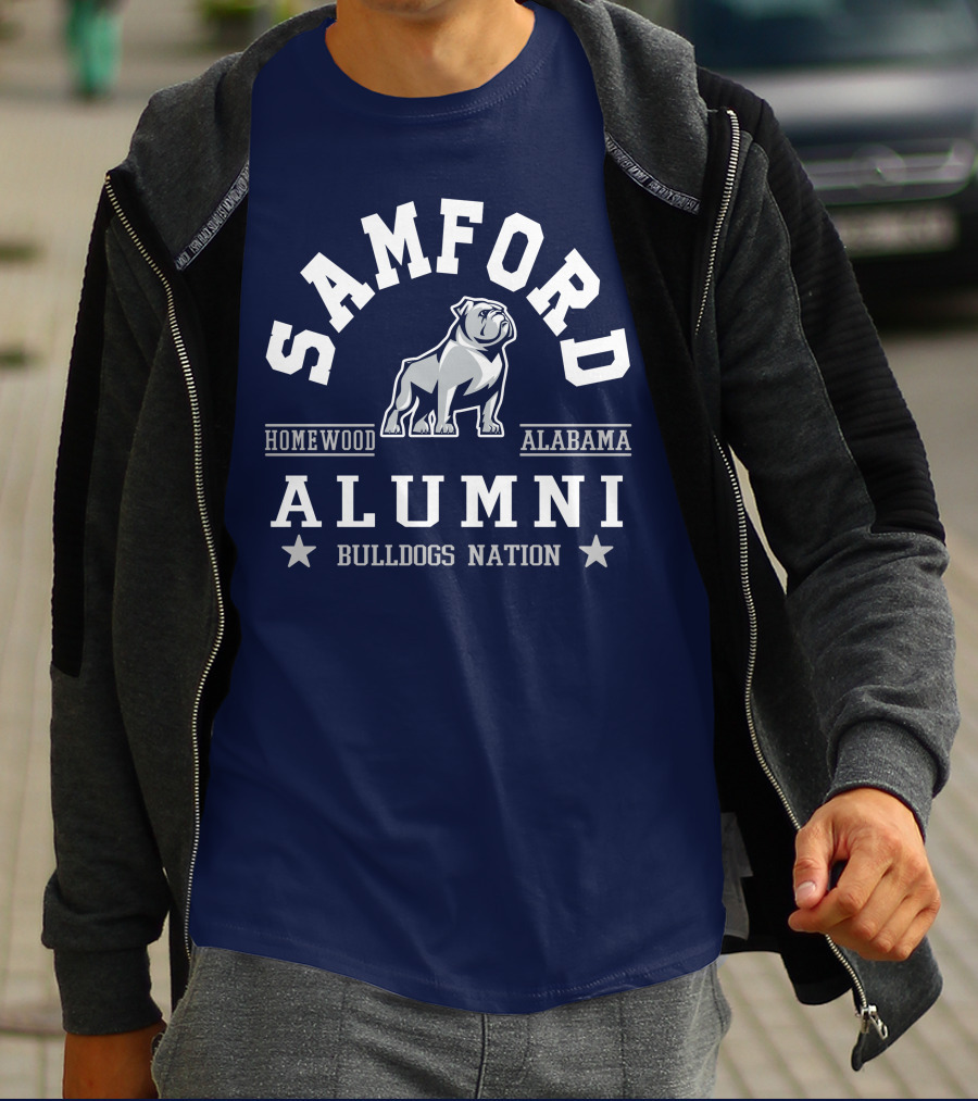 Samford Alumni Homewood Alabama Bulldogs Nation T-Shirt